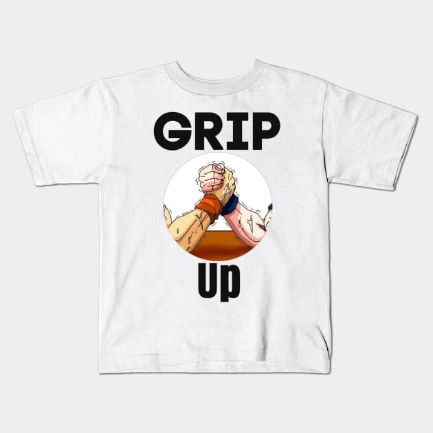 Grip Up Kids T-Shirt by GMAT